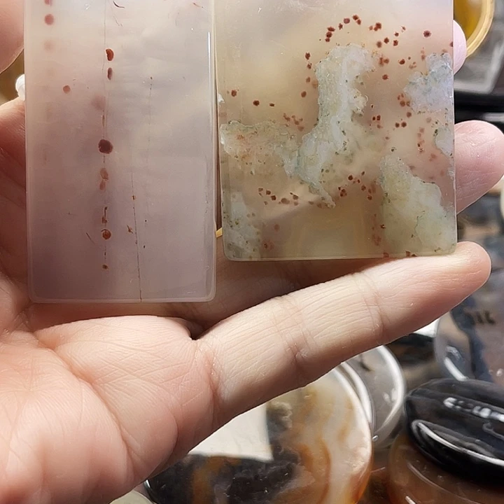 谁***？玛瑙/玉髓未镶嵌颈饰
