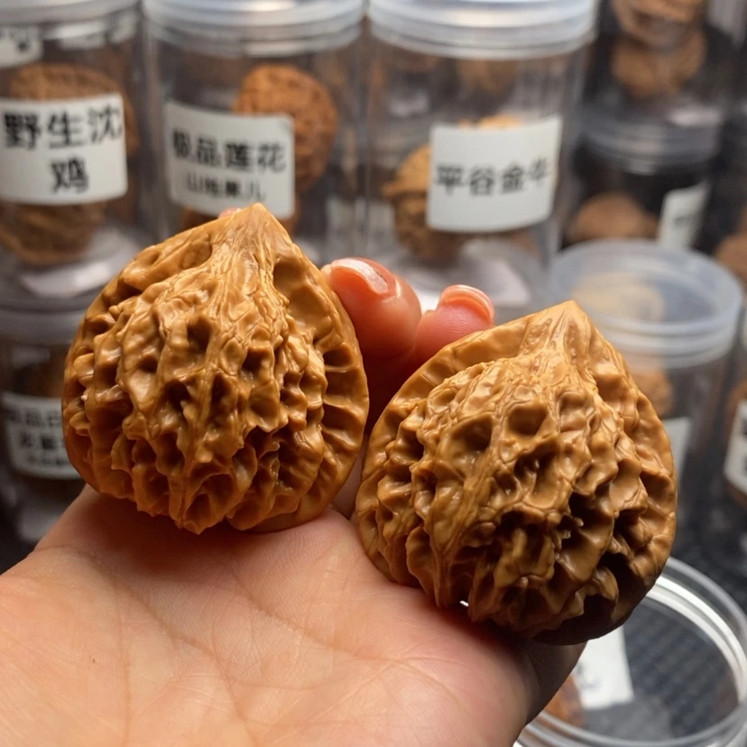 【闪购商品】文玩核桃吊坠龙门涧41