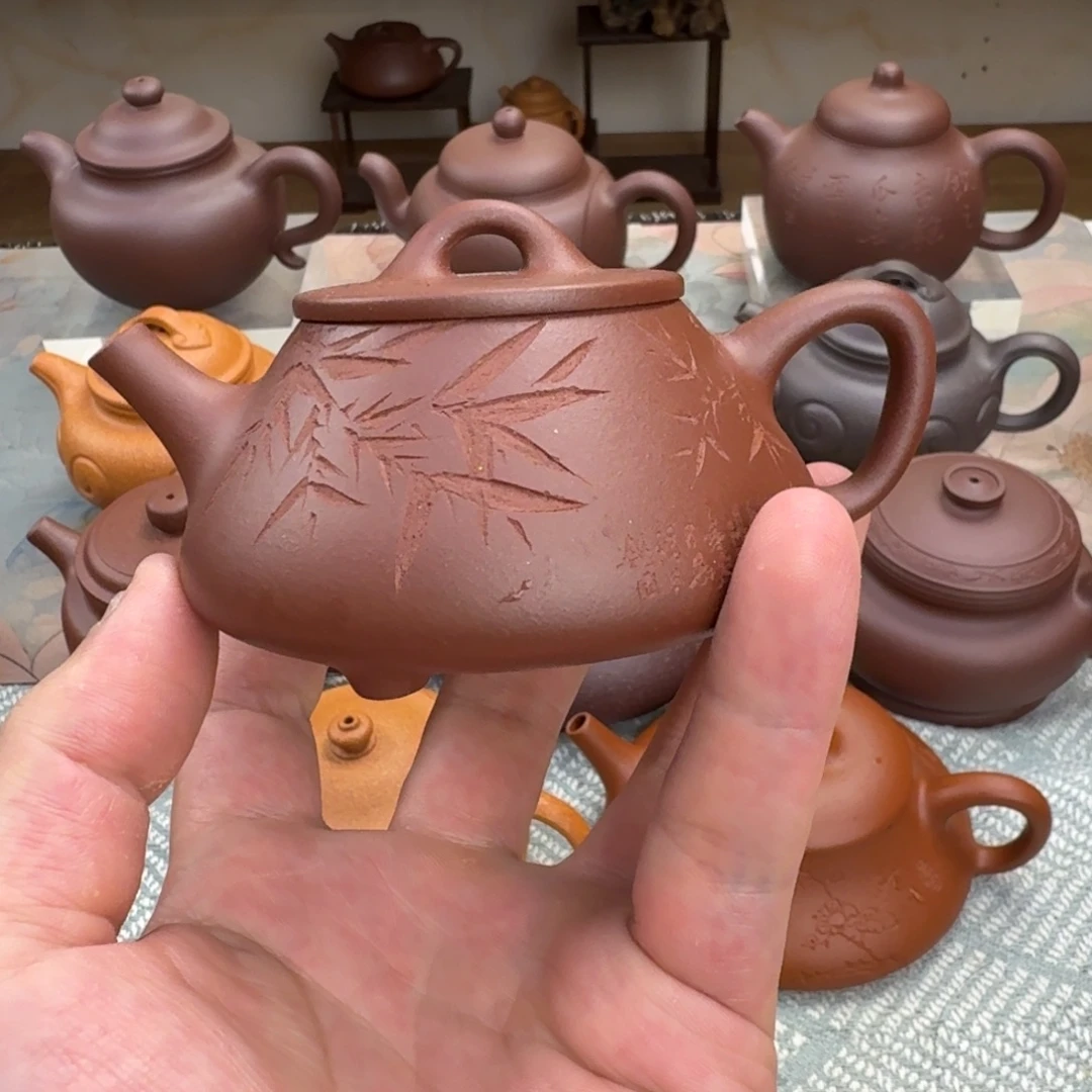 茶壶紫砂福利款 永瓢 紫泥 130cc