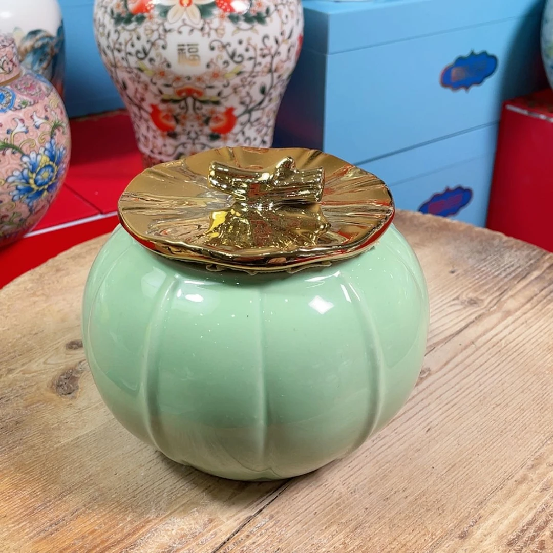 【闪购商品】罐陶瓷茶叶罐密封罐