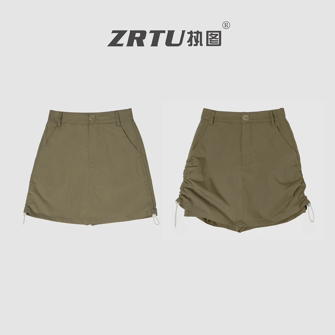 【雪莉专属】ZRTU/执图显瘦休闲百搭夏季纯色裙裤安全裤内衬5203