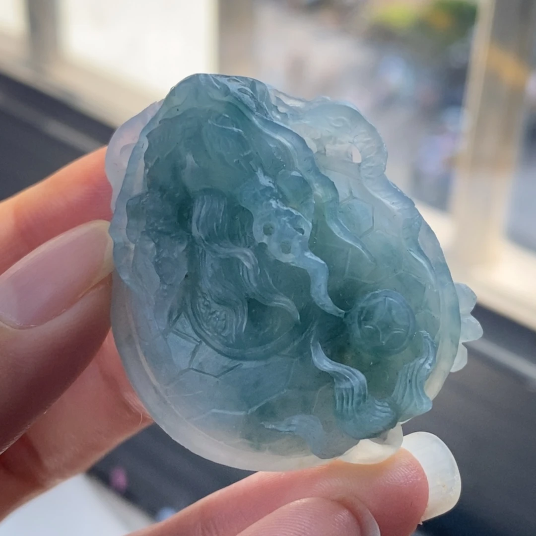 未镶嵌定制翡翠毛货无鉴赏期