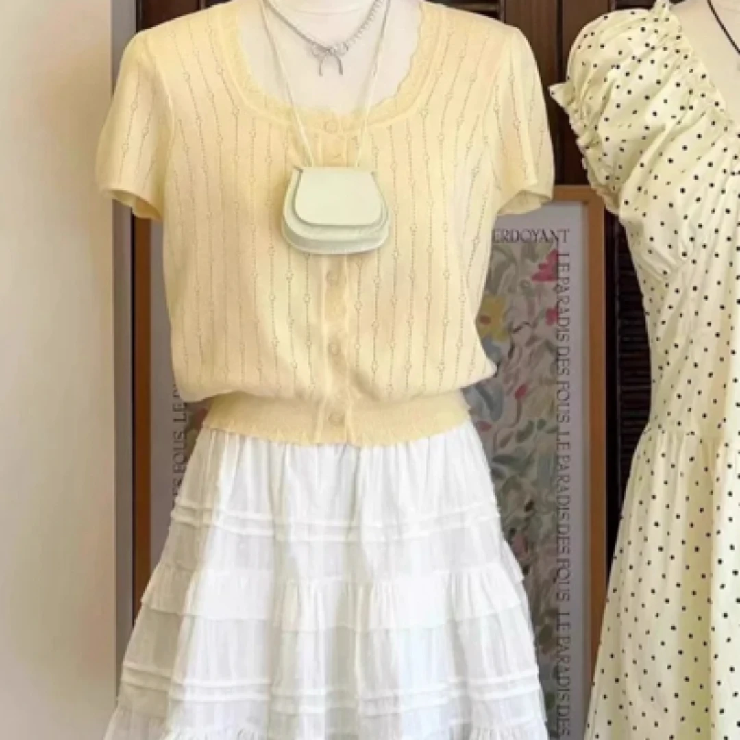 【351-400】四季韩系针织上衣