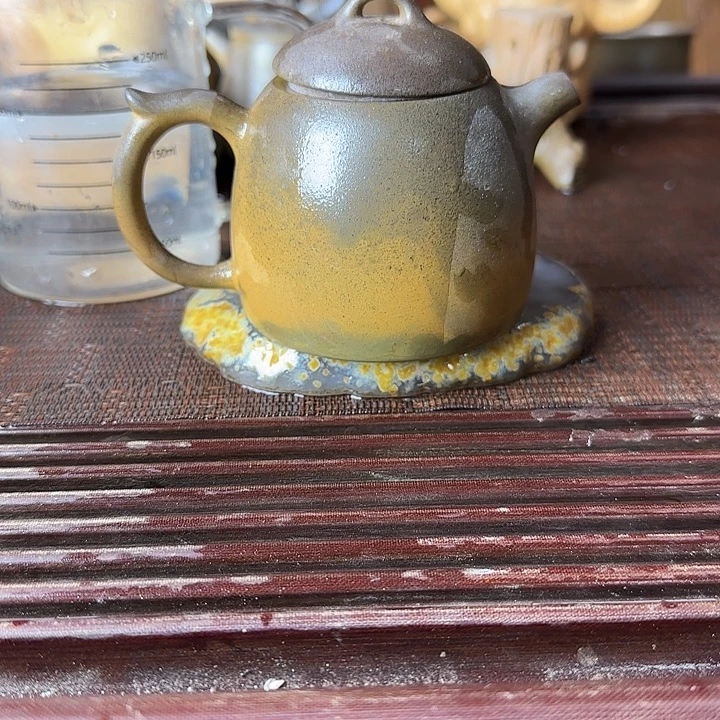 紫砂茶壶坭兴陶龙窑柴烧大寺