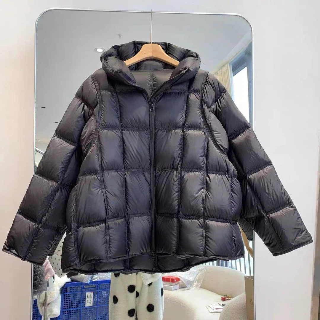 595纯色白鸭绒羽绒服 两色 均码