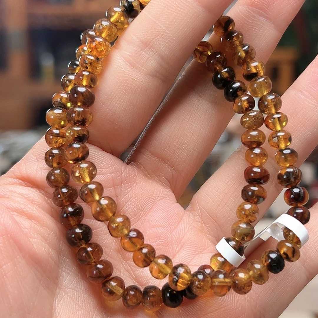 琥珀未镶嵌裸石抚顺琥珀六多样性发其一10219