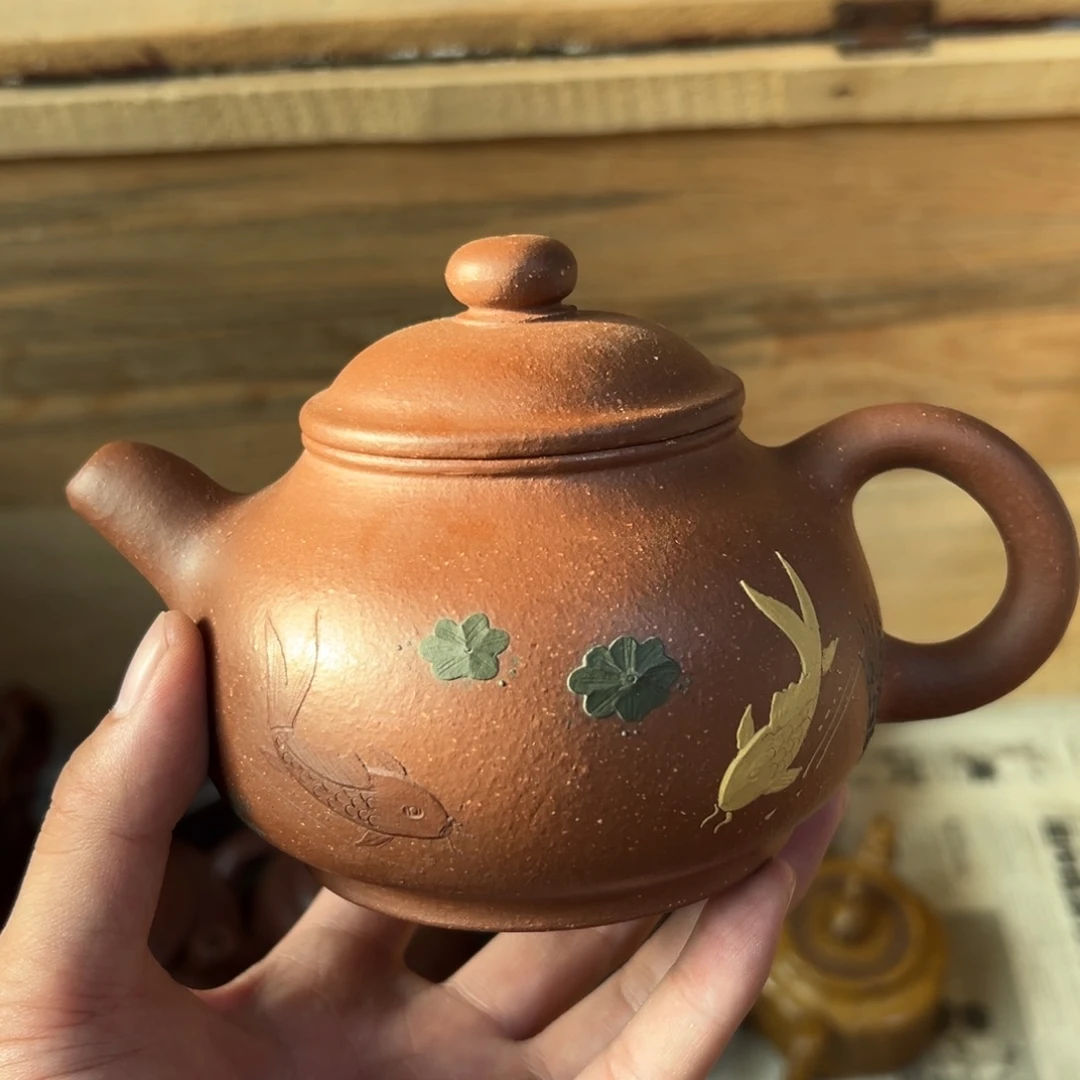 茶壶紫砂老厂紫砂壶一件！