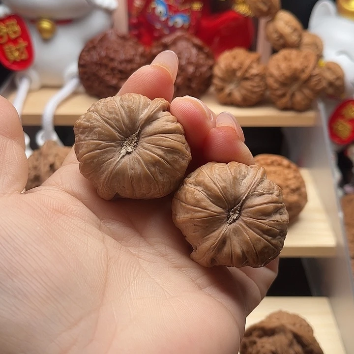 吊坠文玩核桃知**报南瓜墩38全品