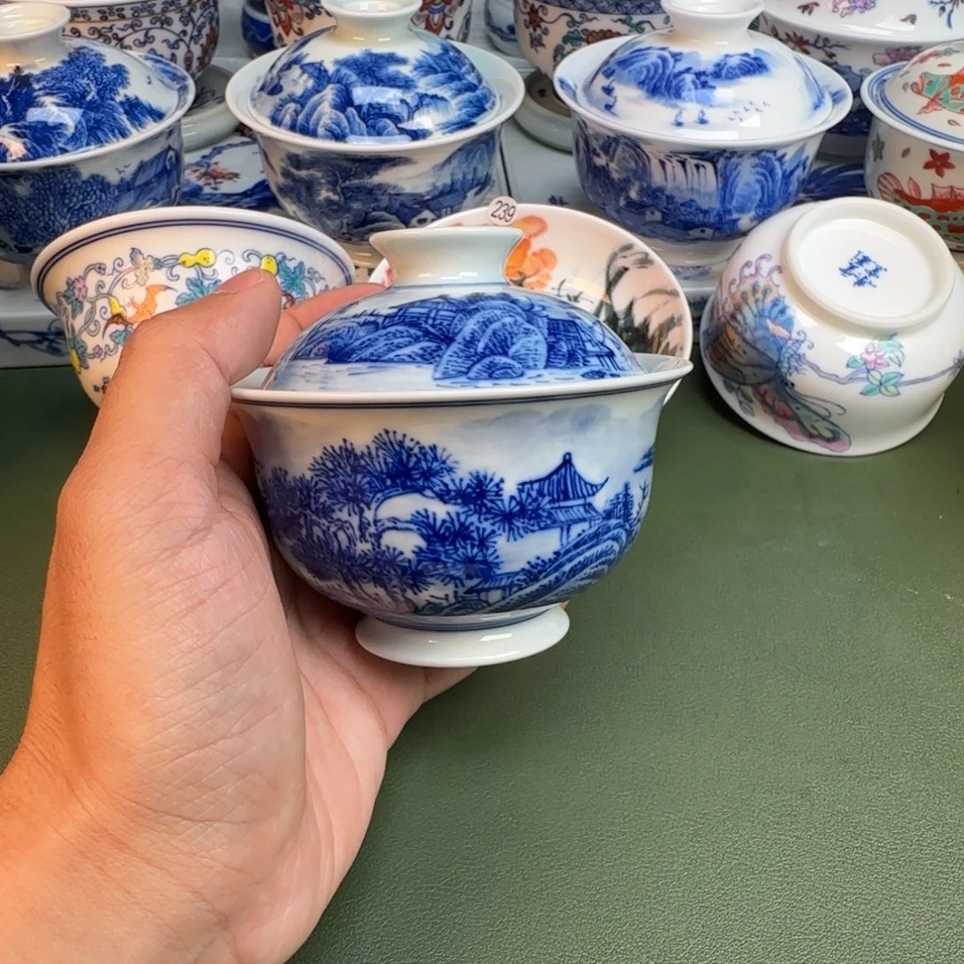 纯手工纯手绘茶具254