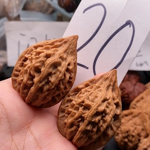 吊坠桃核37红缨枪核桃