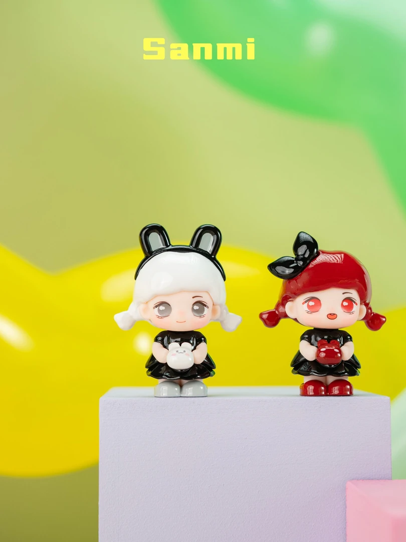 【代拆】Sanmi三咪兔之梦想成真系列萌粒潮玩摆件礼物