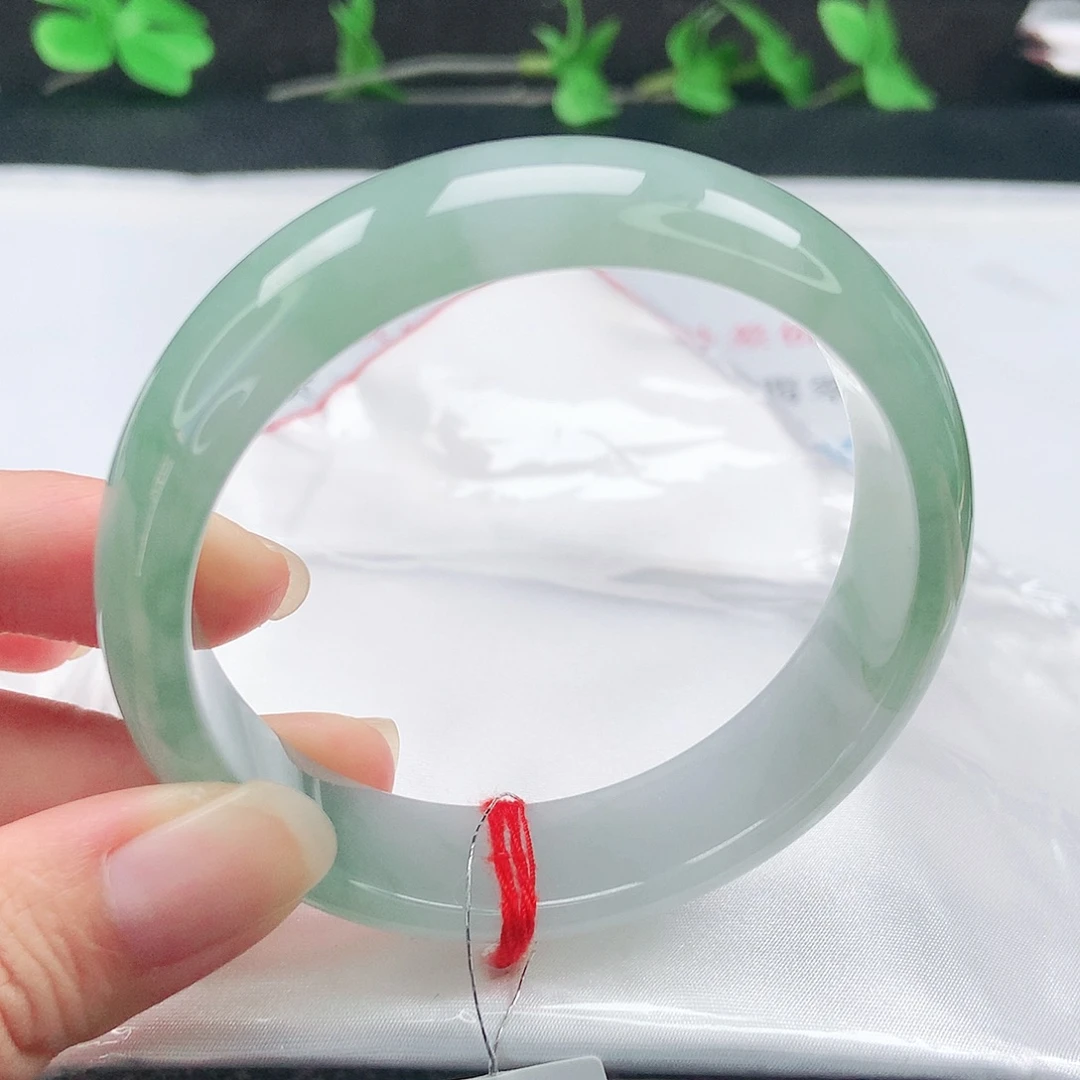 未镶嵌手镯翡翠58轮胎镯
