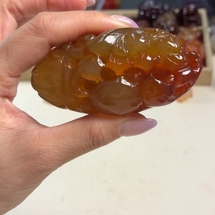 玛瑙/玉髓未镶嵌吊坠(不含链)