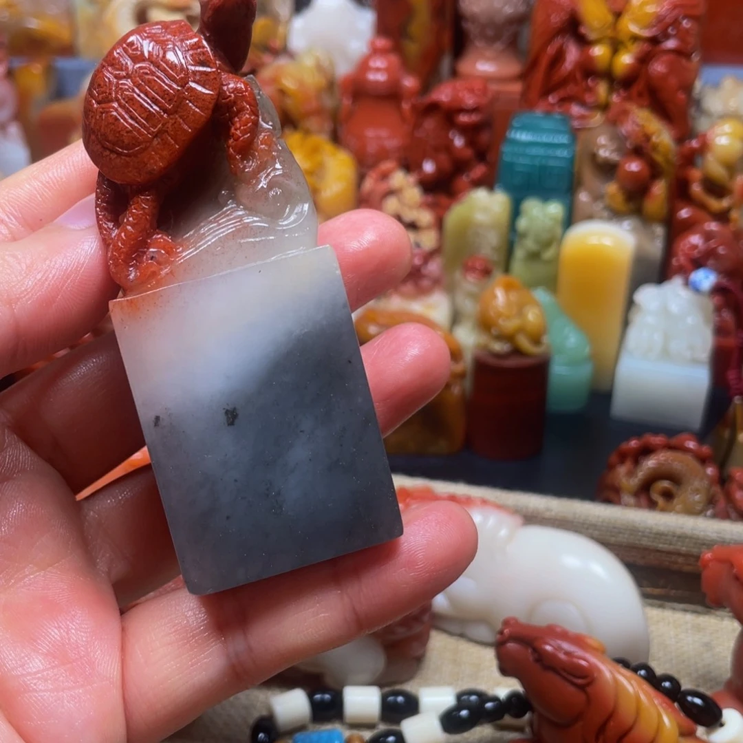 昌化石印石精美高山