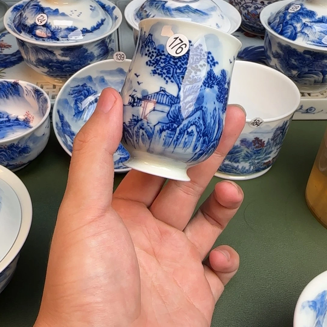 彦祖纯手工手绘茶具176