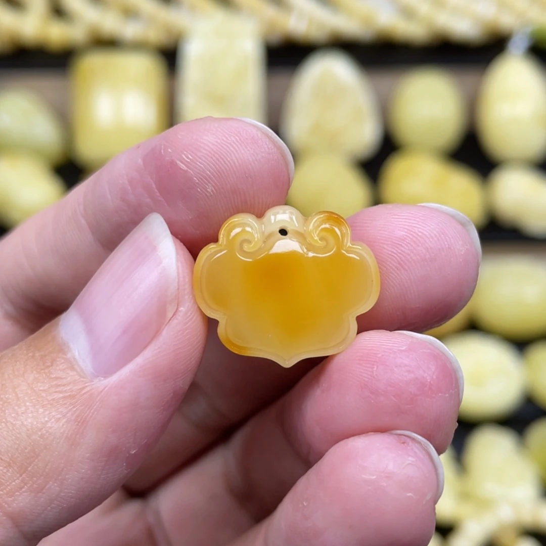 琥珀未镶嵌裸石琥珀蜜蜡