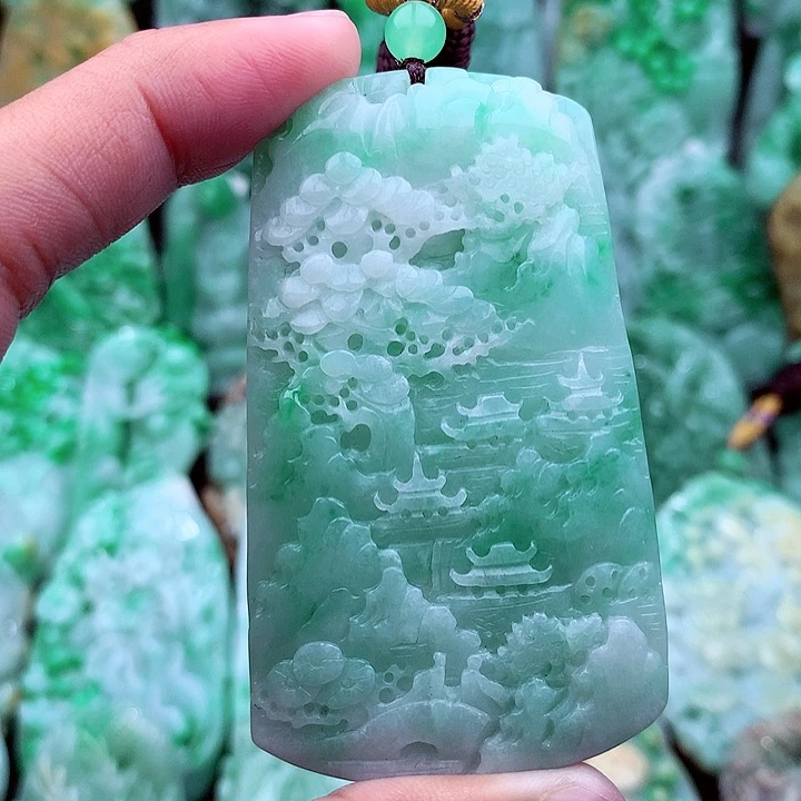 翡翠吊坠(不含链)未镶嵌