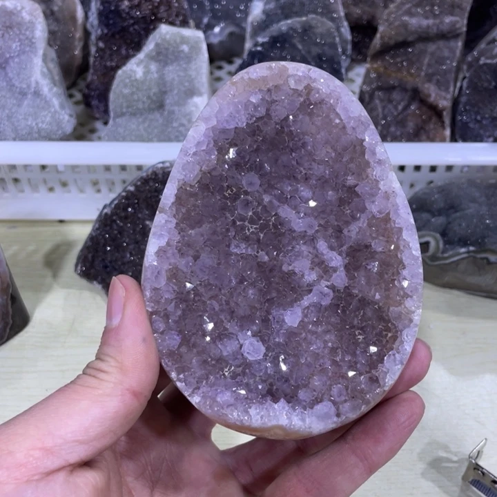 紫晶钱袋子未镶嵌