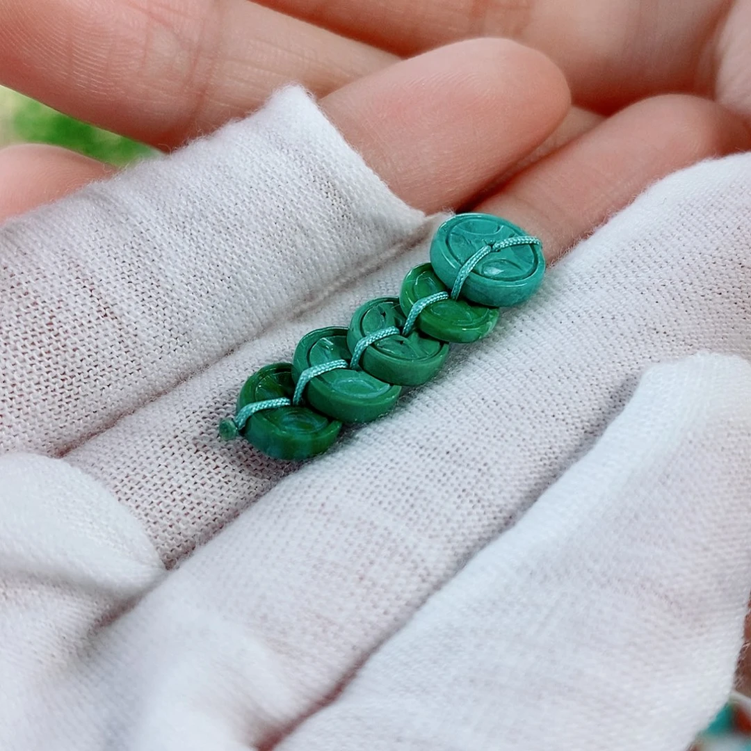 未镶嵌绿松石珠宝奇石