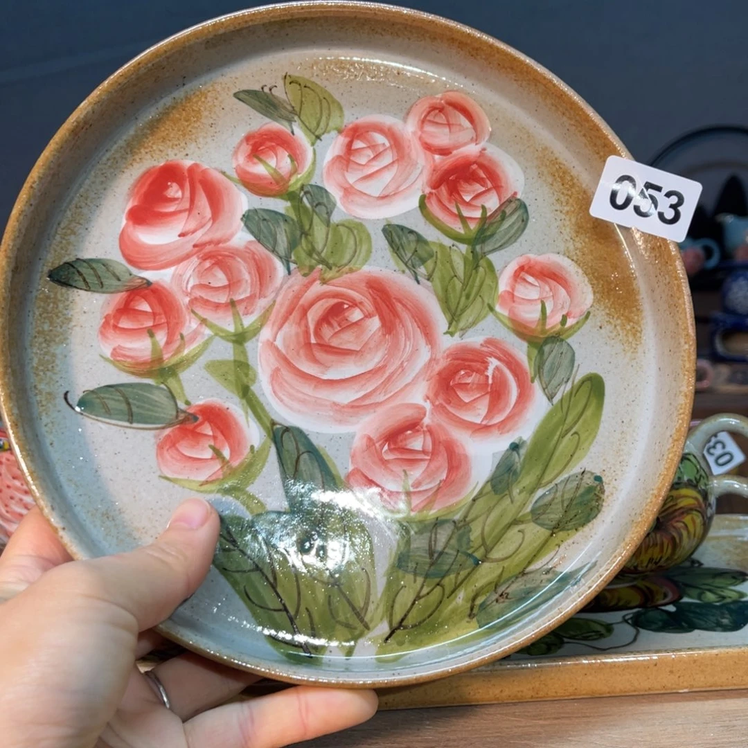 杯素浅陶瓷手工手绘