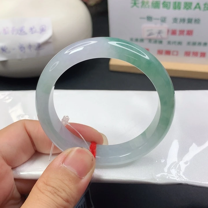 未镶嵌手镯翡翠5253