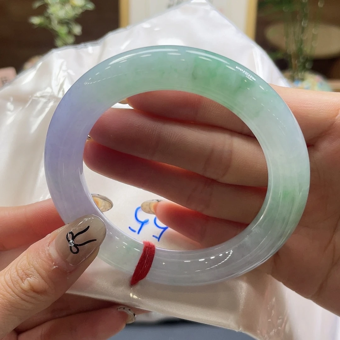 翡翠未镶嵌手镯59号