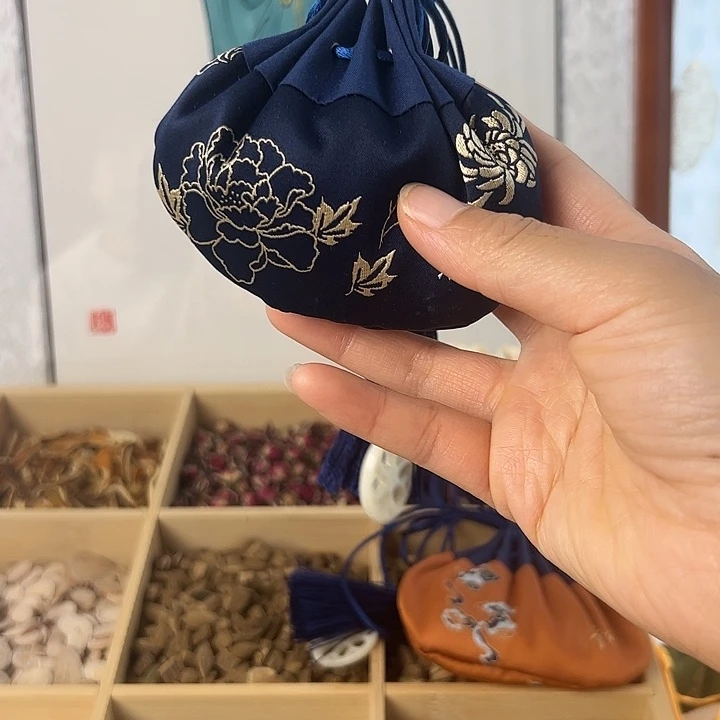 有机玻璃中药安神助眠香囊