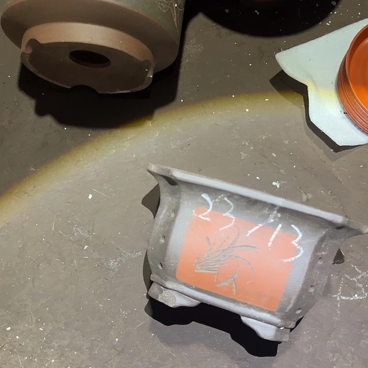 紫砂花盆紫砂花盆