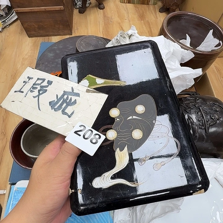 瓷片工艺品摆件瓷器摆件正能量