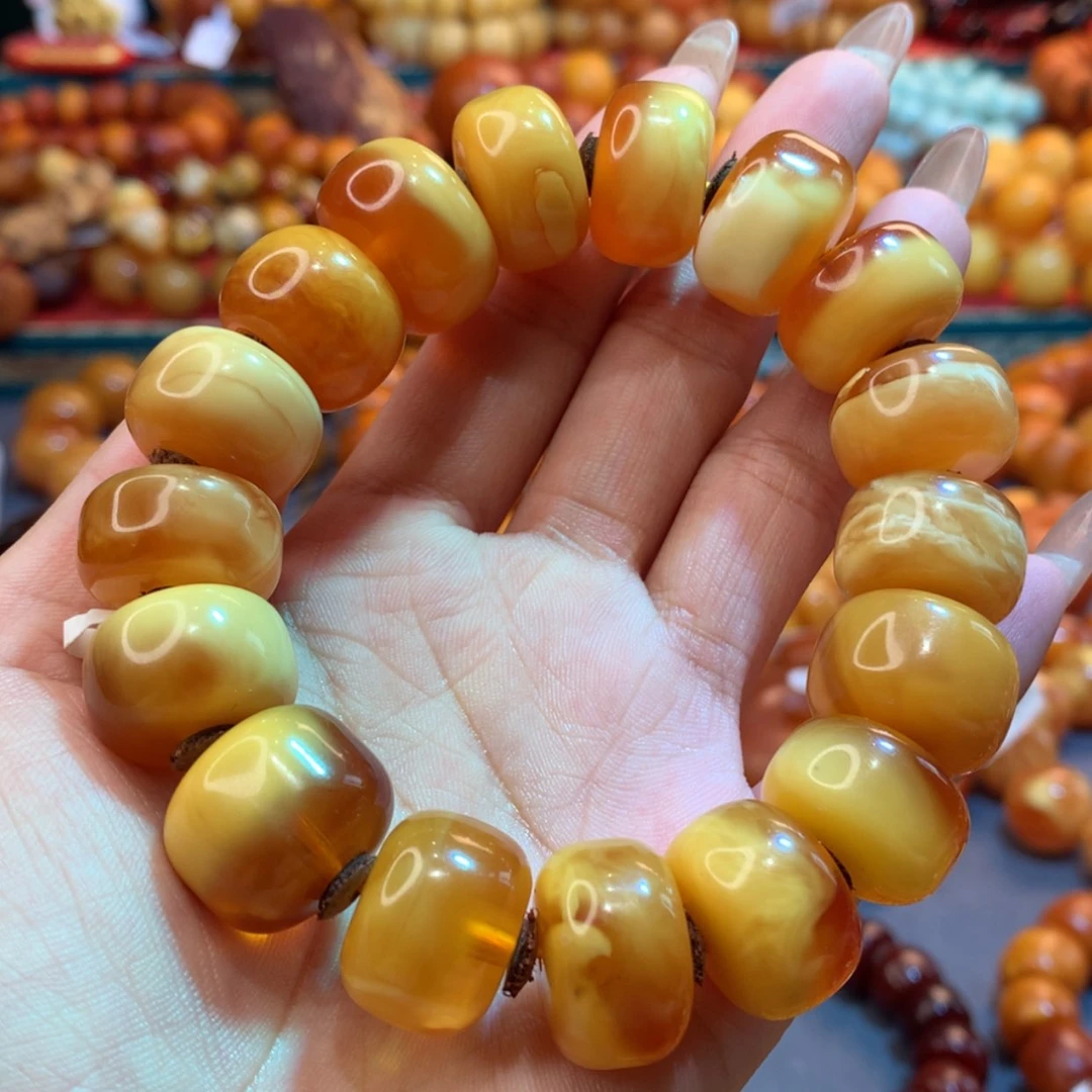【闪购商品】琥珀手链未镶嵌蜜蜡