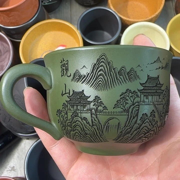 茶杯紫砂全手工制作工艺