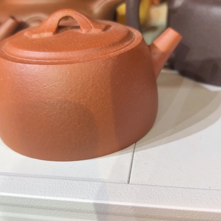 紫砂茶壶降坡如意井栏180cc