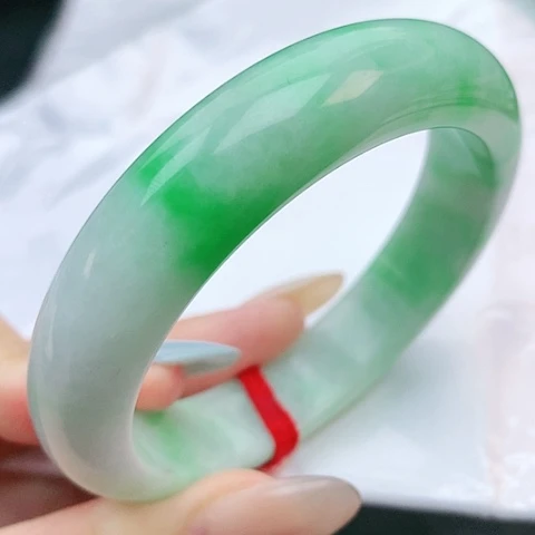 未镶嵌手镯翡翠55圈口882589