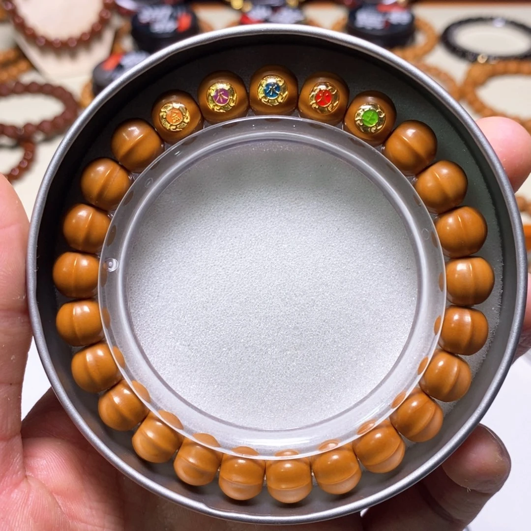 猴头核桃手串全品五行鲨鱼鳍 尺寸10左右 馒头料