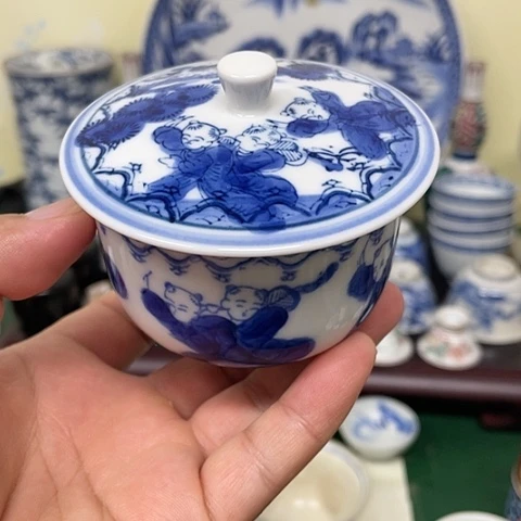 【闪购商品】碟中古工艺品回流瓷器