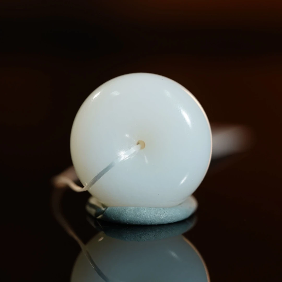 和田玉新疆 河床料平安扣17.14g L251027040 B