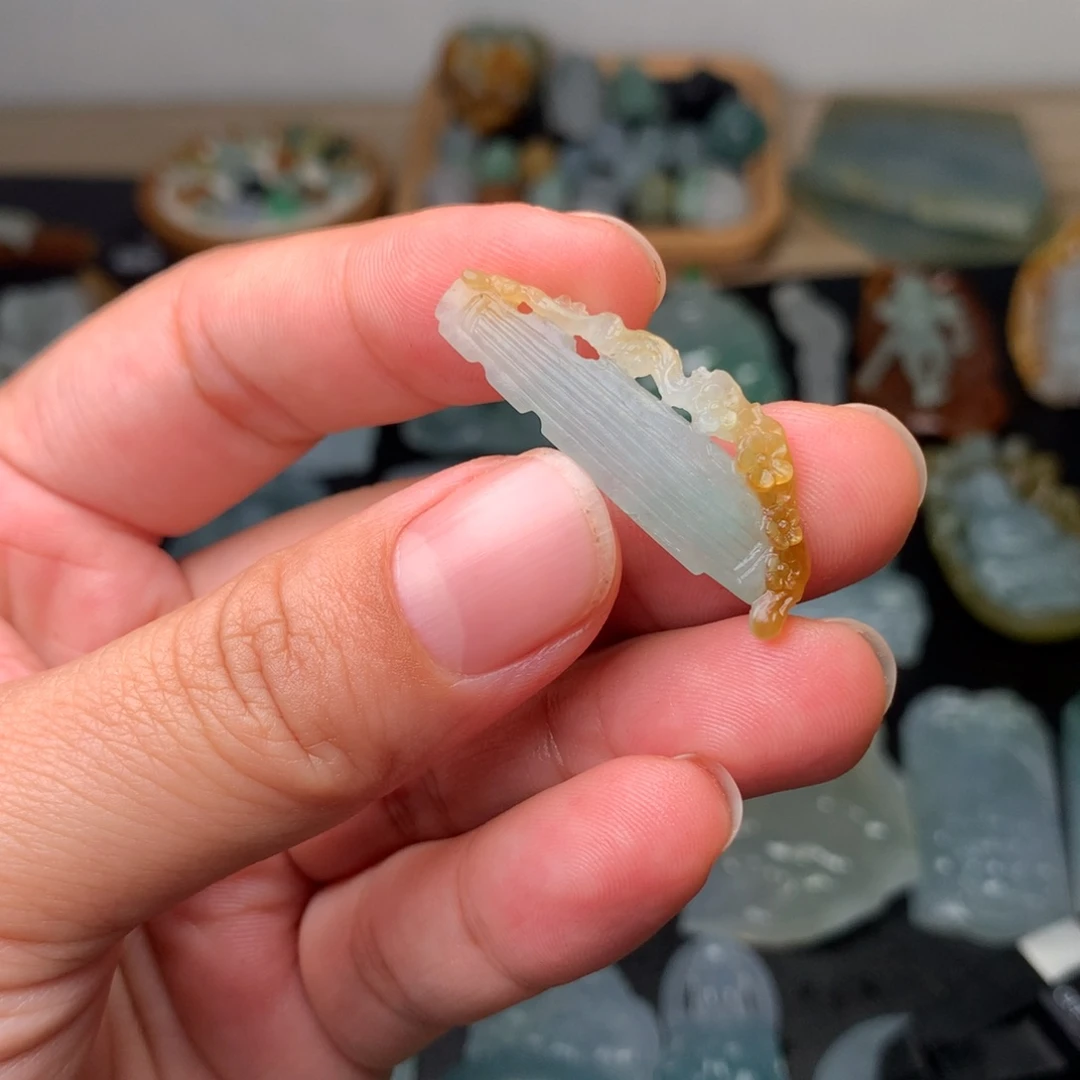 定制翡翠未镶嵌1****9琴