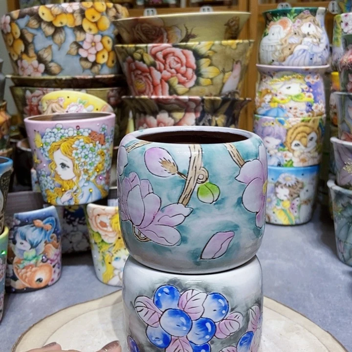景德镇艺术手绘作品
