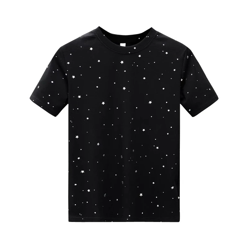 夜店网红款个性短袖t恤男潮牌青年圆领半袖夏季新款男士半袖