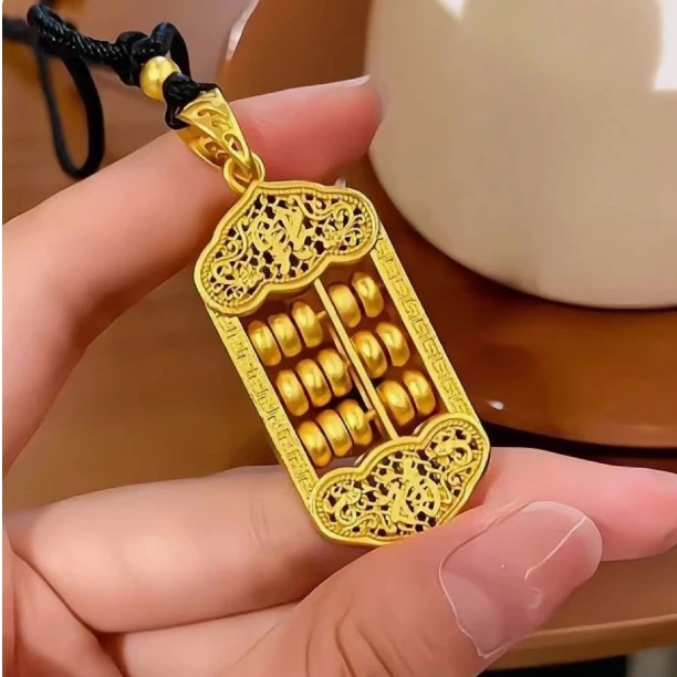 01-02-B-(40-60)-04 算盘吊坠  时尚饰品