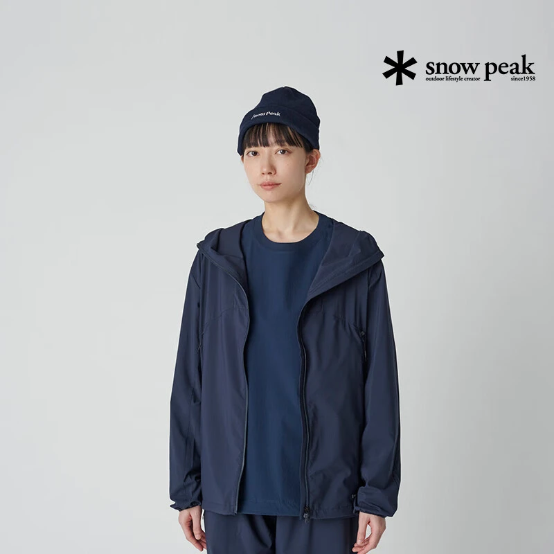 Snow Peak雪峰Shadow Ripstop户外连帽轻薄透气夹克 JK-25SU004