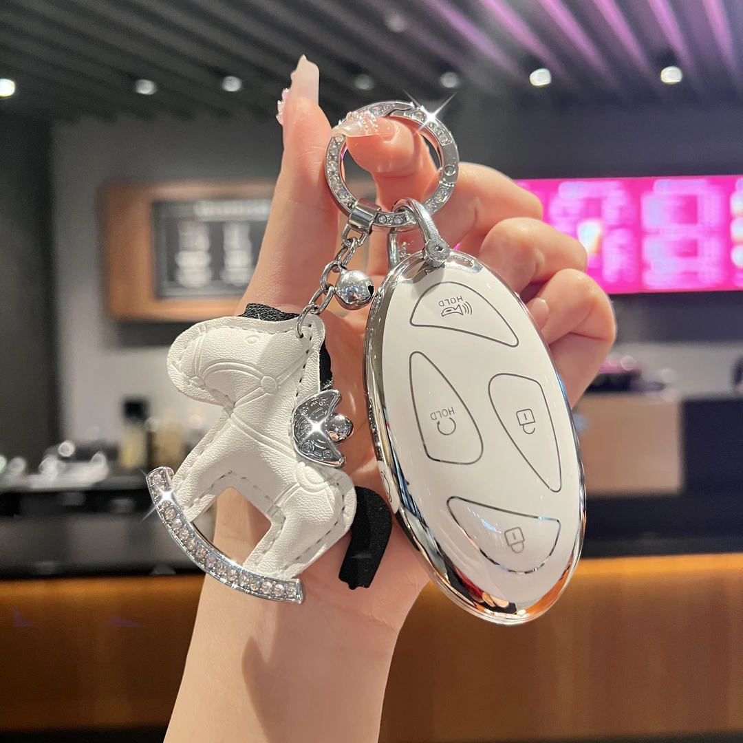 2025款途胜L车钥匙套24款北京现代索纳塔十一代艾尼氪5壳胜达扣女