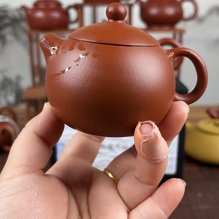 紫砂茶壶微瑕处理