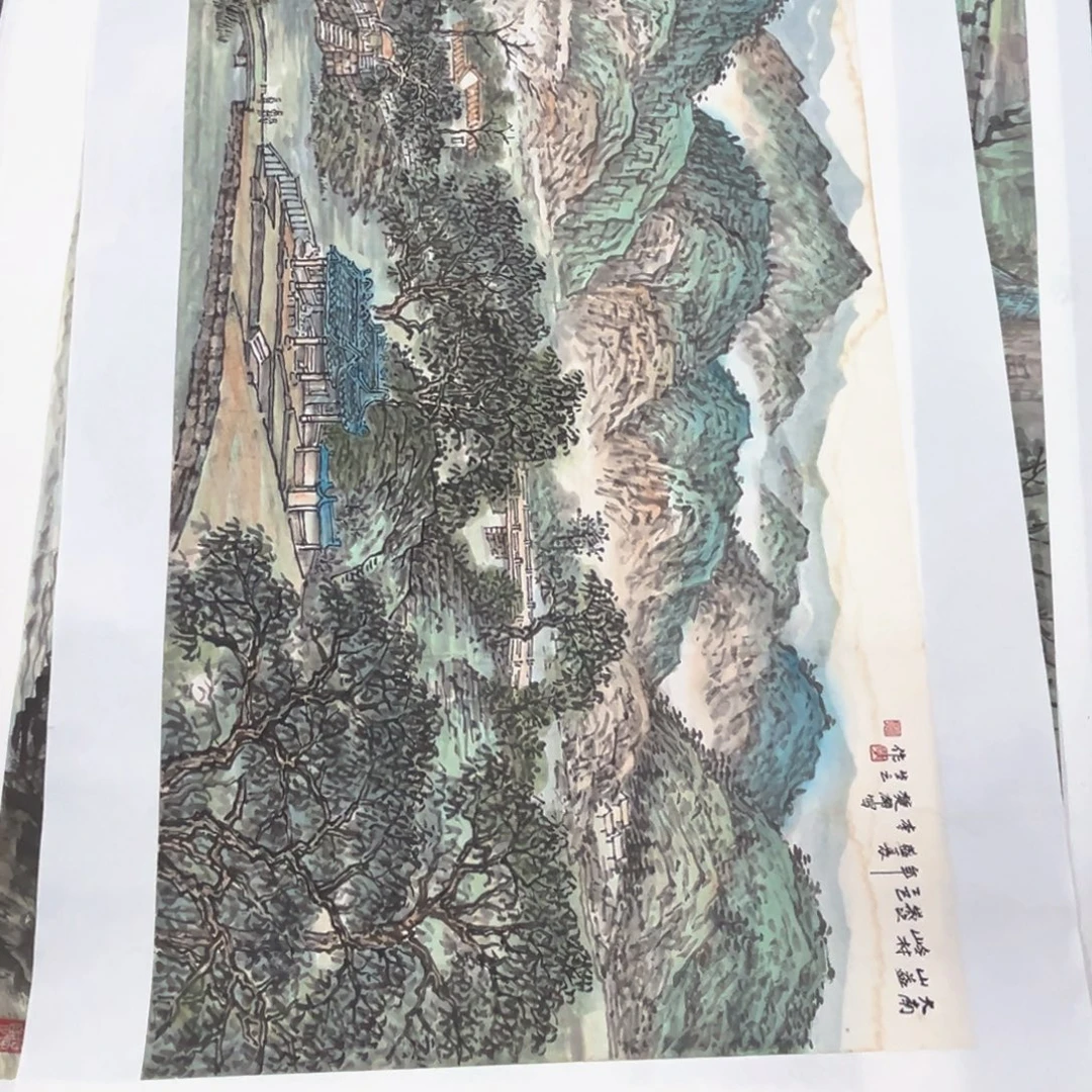 绝***ᴸ国画绘画作品多次参加
