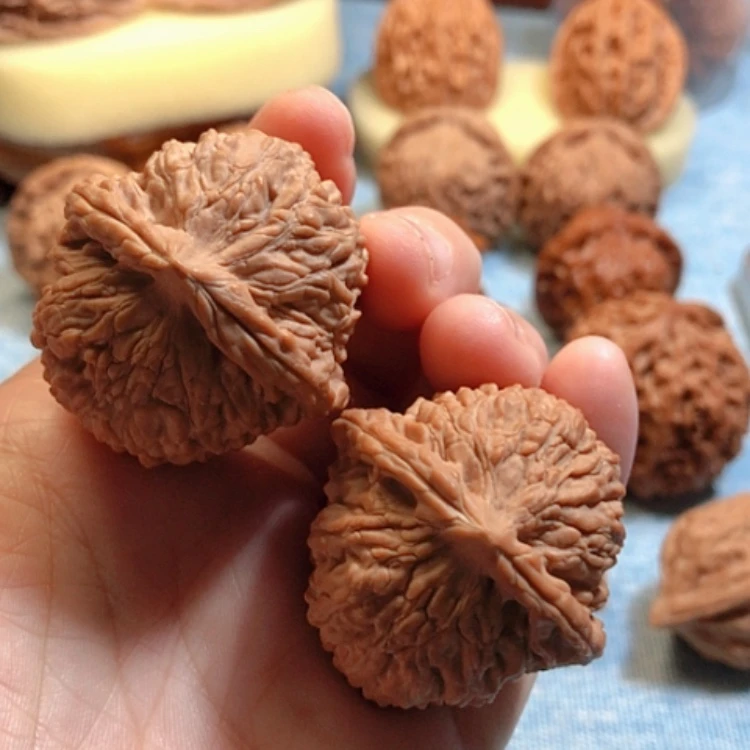 【闪购商品】文玩核桃把件37尺寸四喜