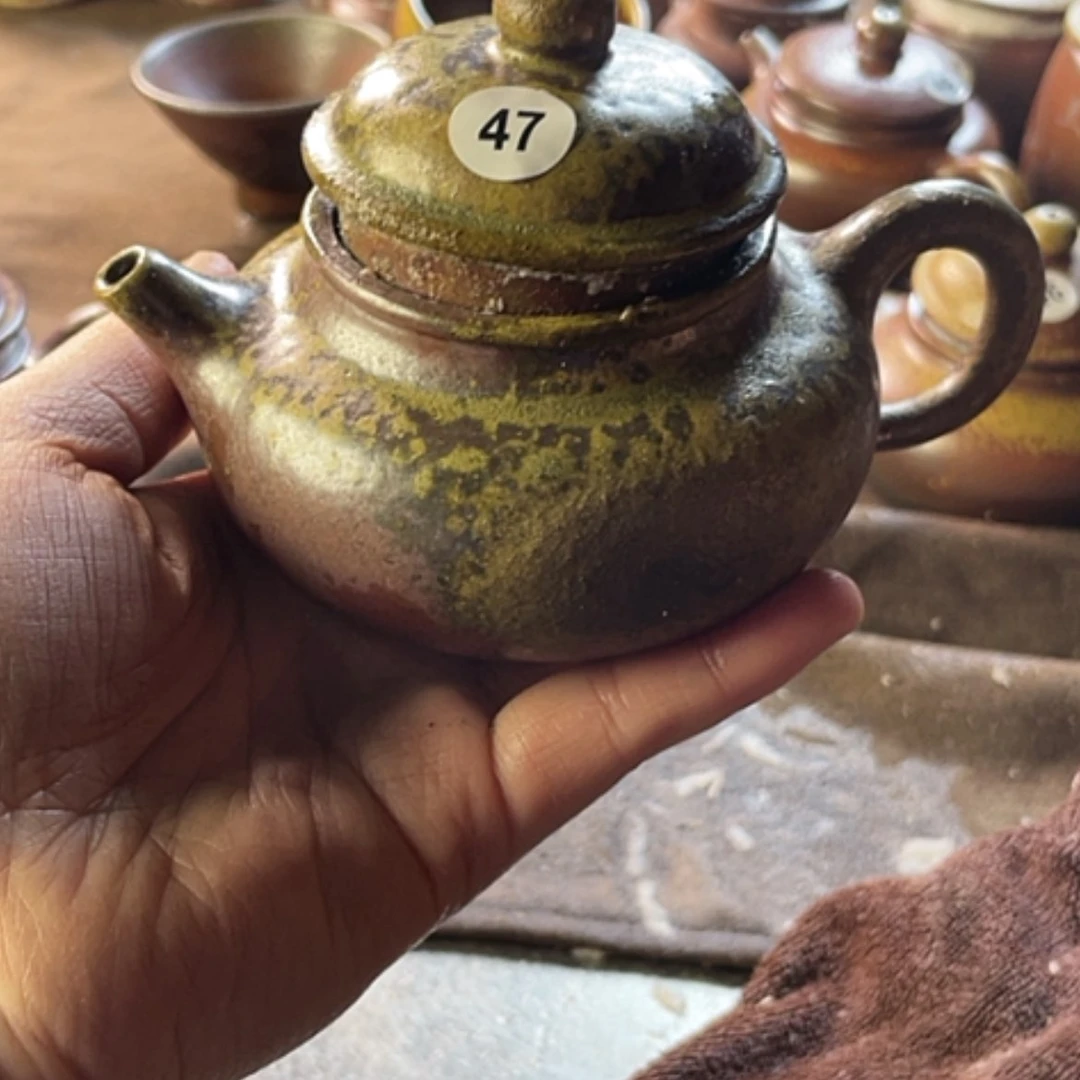 【闪购商品】安****！柴烧茶壶180毫升左右微瑕