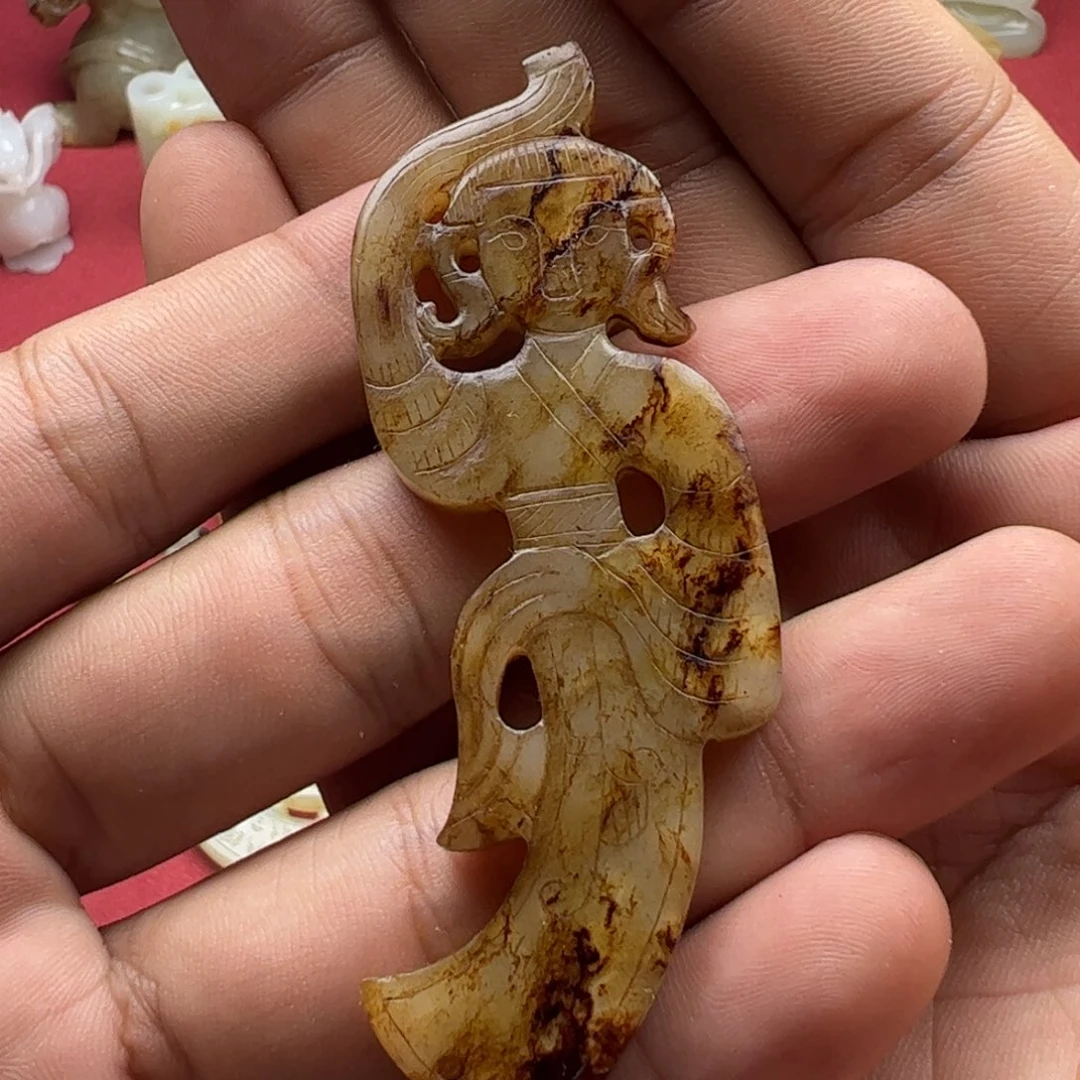 未镶嵌和田玉挂件