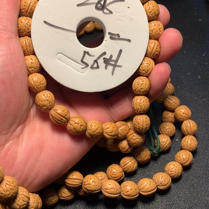 手串桃核56号健健康康了