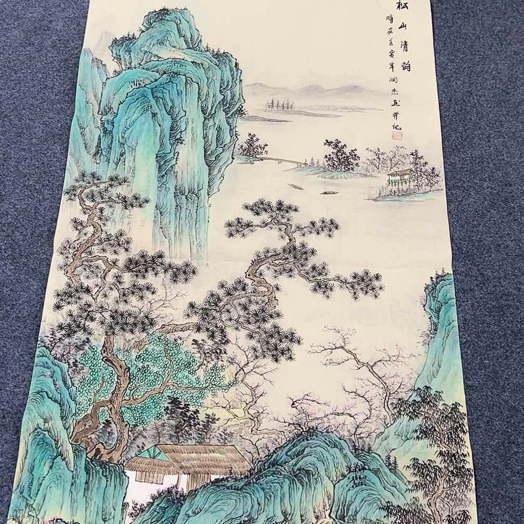 国画事事顺心如意万事如意
