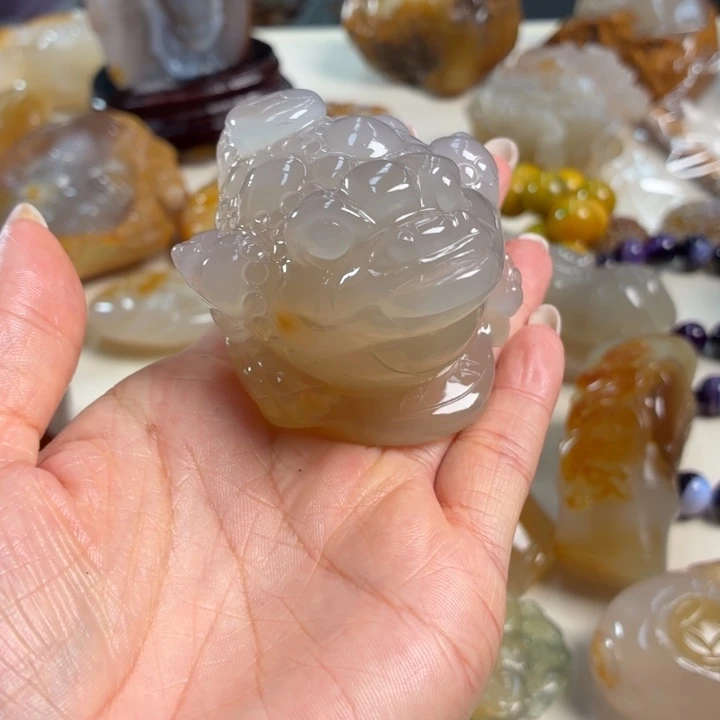 未镶嵌吊坠(不含链)玛瑙/玉髓